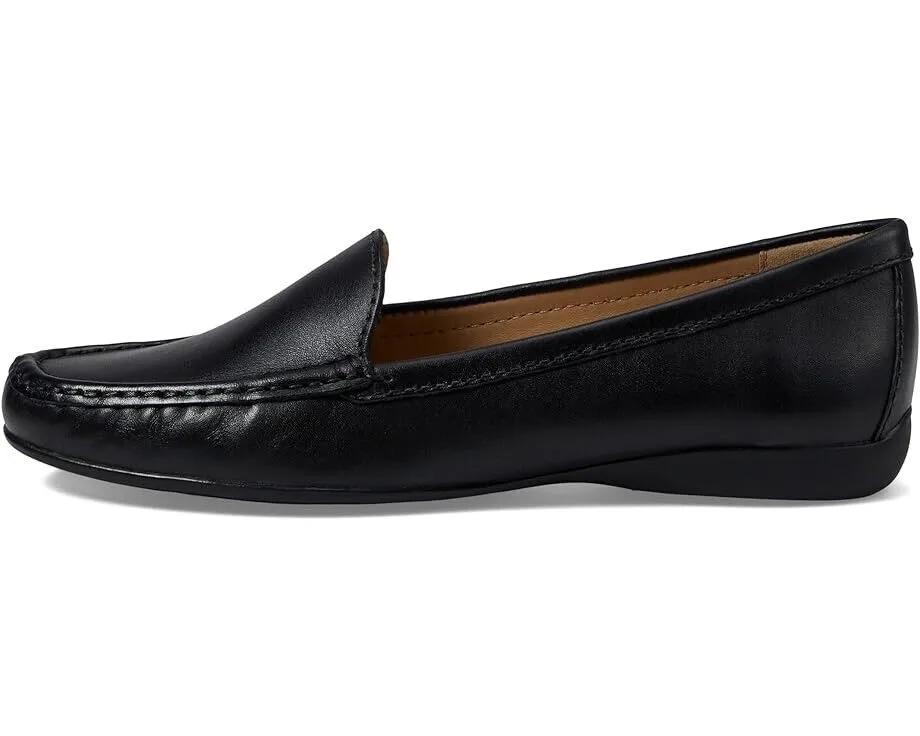 Marc Joseph New York Lake Road Flats Womens 6 Black Leather Loafer Shoes KHD1118