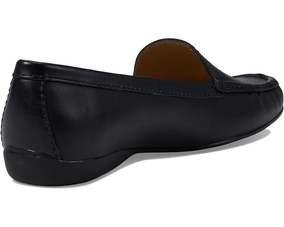 Marc Joseph New York Lake Road Flats Womens 6 Black Leather Loafer Shoes KHD1118