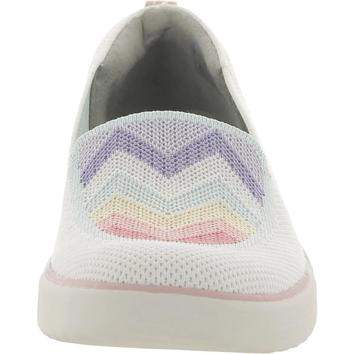 March On Moc Womens Mesh Chevron Moccasins
