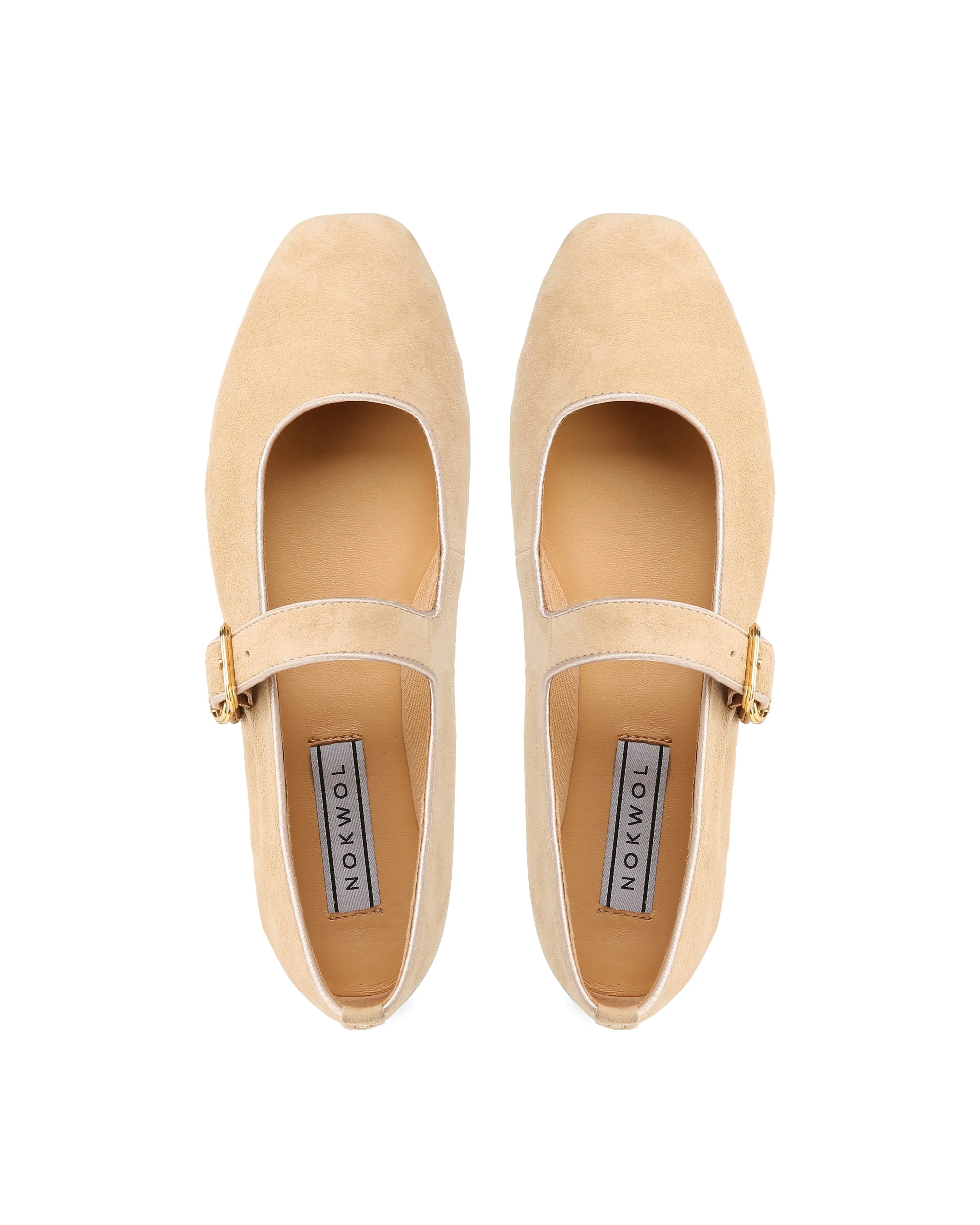 Masa Beige Kid Suede