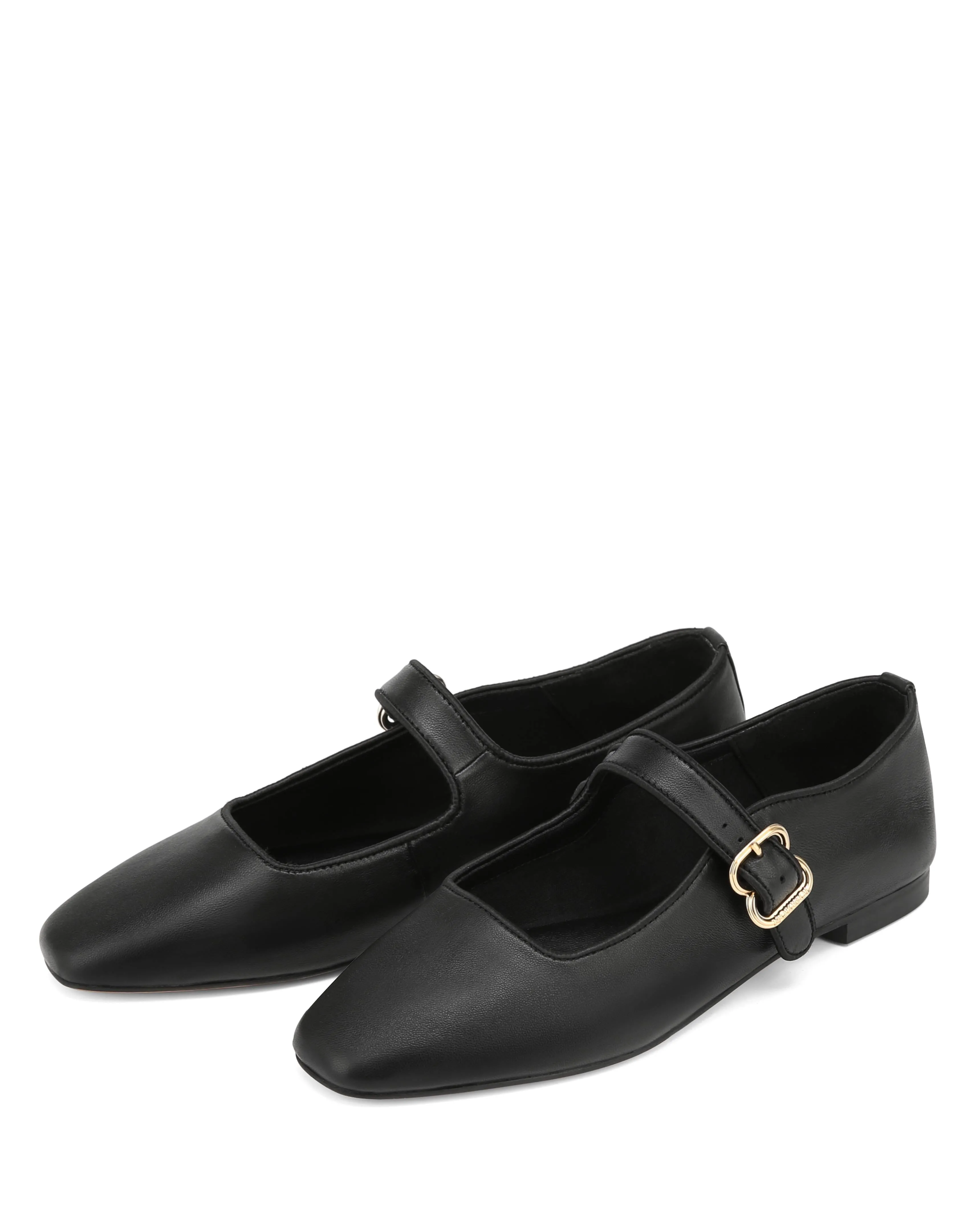 Masa Black Leather