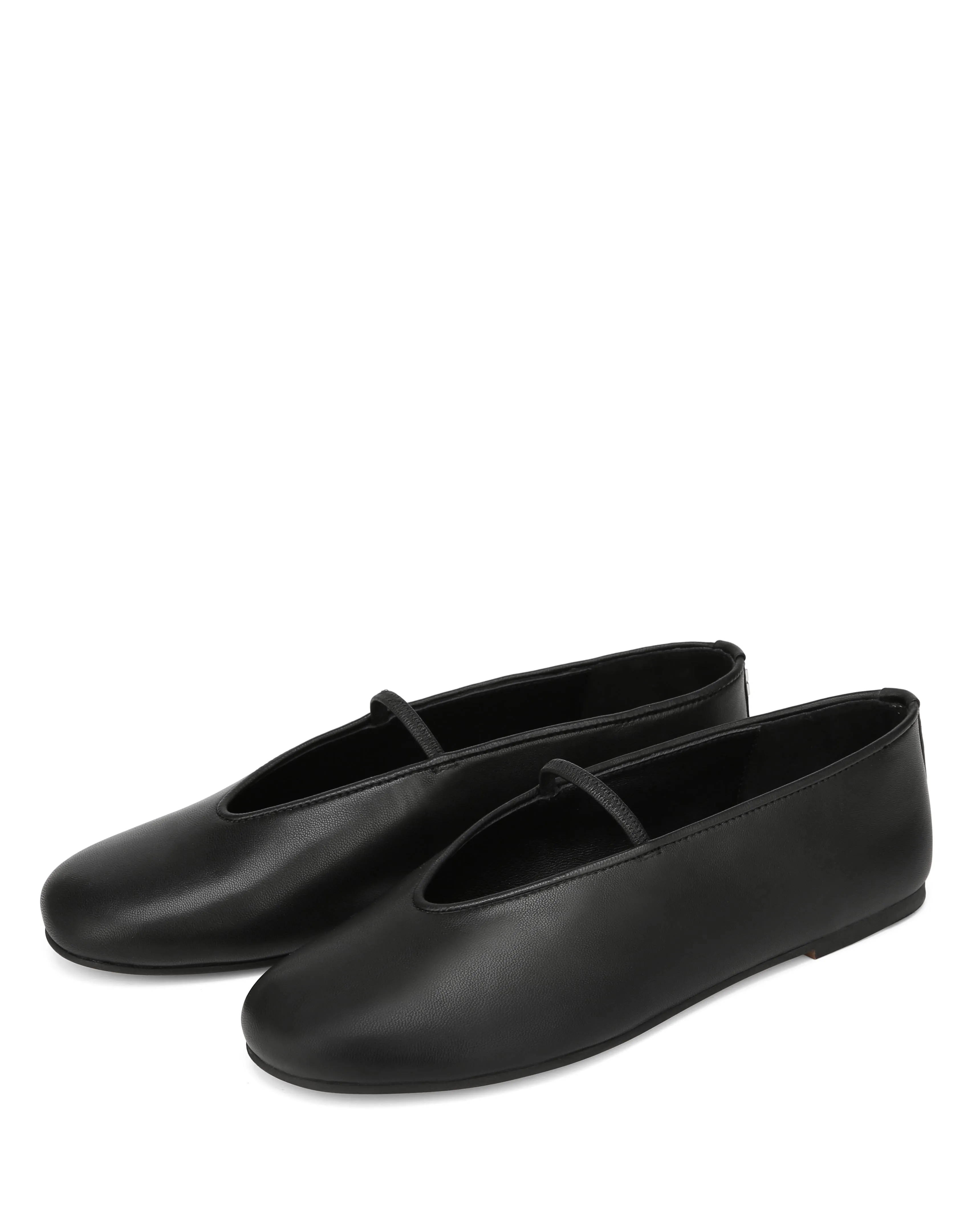 Mena Black Leather