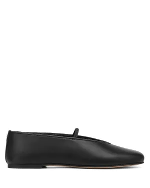 Mena Black Leather