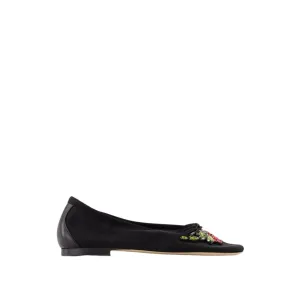 Mesh Ballerinas - Mesh - Black