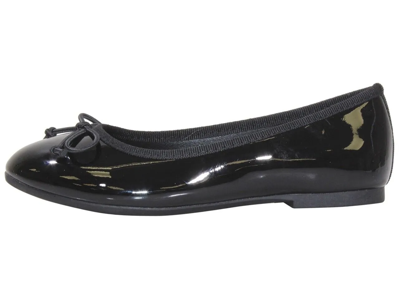 Mia RubyRU LGK334-BLK Ballet Flats Girl's 13 Black Slip-On Casual Shoes ZPO573 (Black,13)