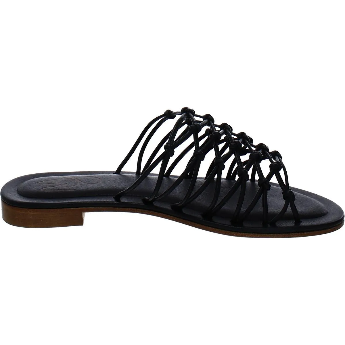 MIGNON SLIDE Womens Leather Slip On Slide Sandals