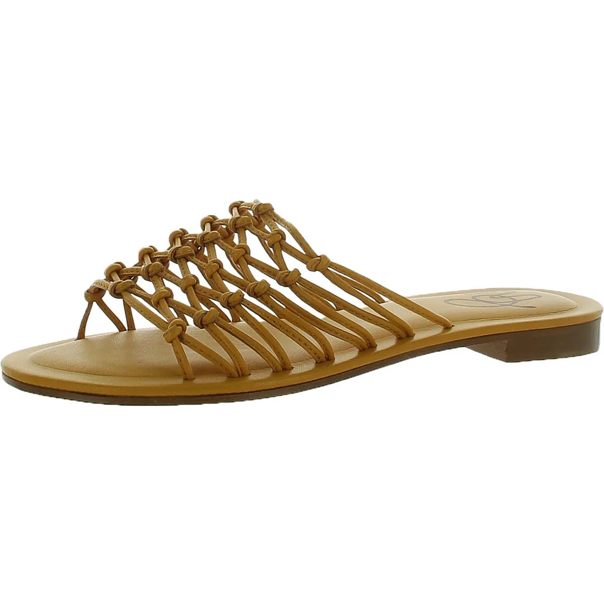 MIGNON SLIDE Womens Leather Slip On Slide Sandals