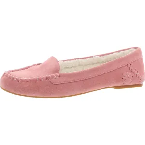 Millie Womens Glitter Slip On Moccasins