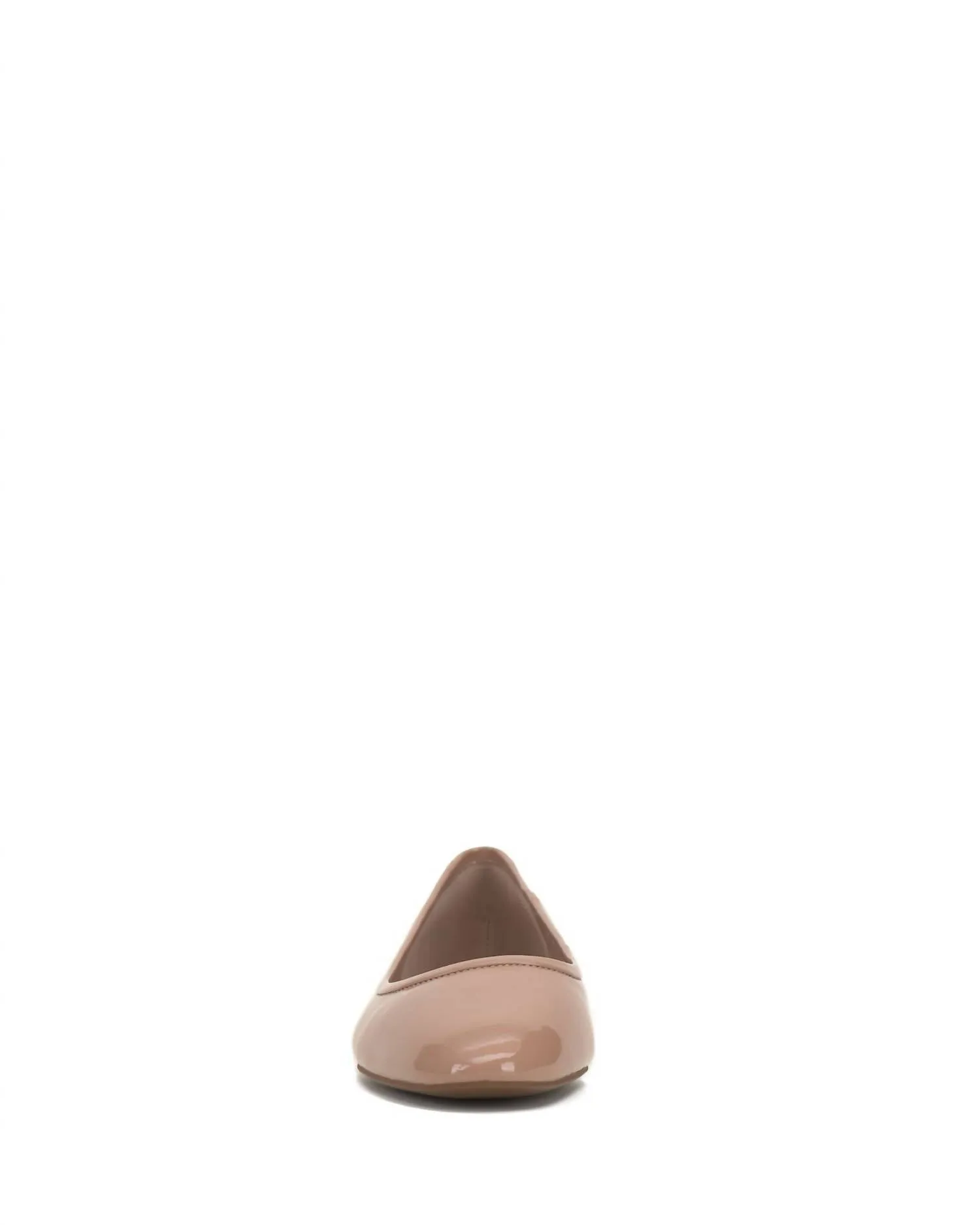 Minndy Ballet Flat In Dark Blush