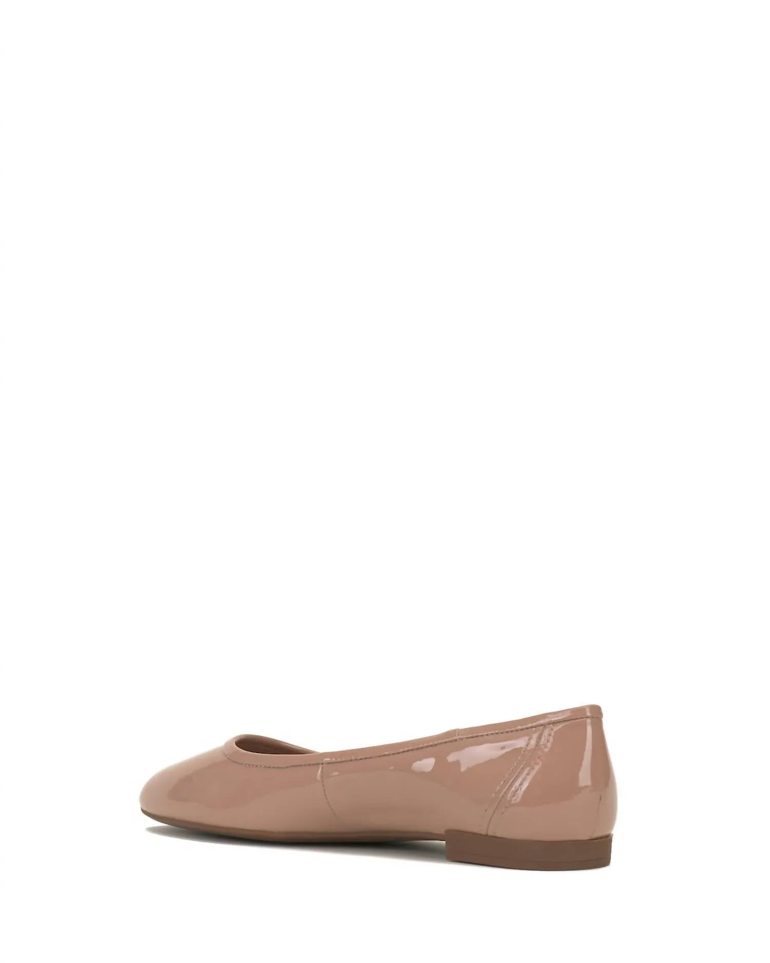 Minndy Ballet Flat In Dark Blush