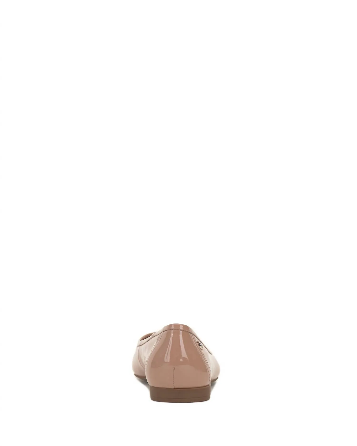 Minndy Ballet Flat In Dark Blush