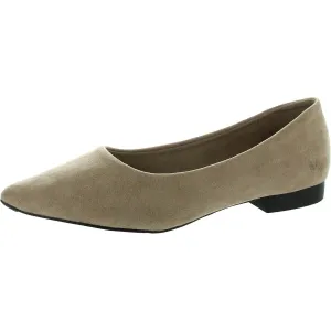 MIREYA Womens Solid Manmade Flat Shoes