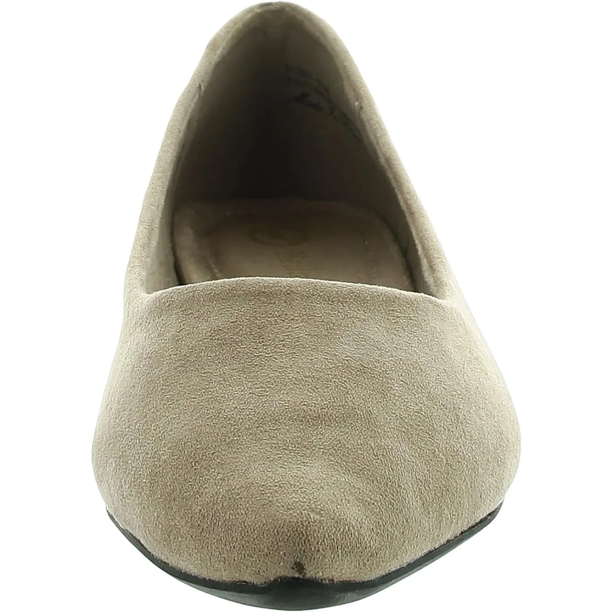 MIREYA Womens Solid Manmade Flat Shoes