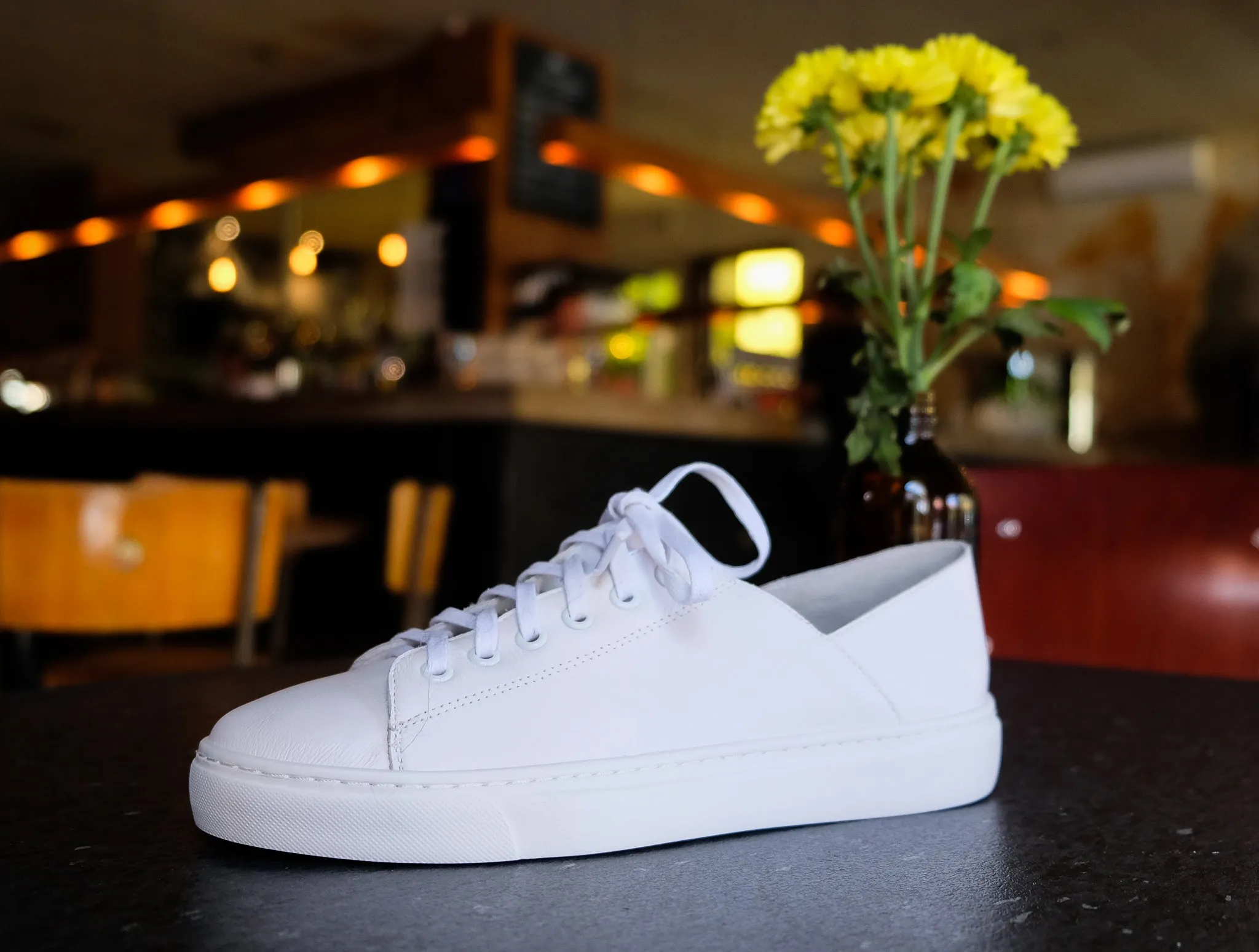 Mollini Oskher White Leather