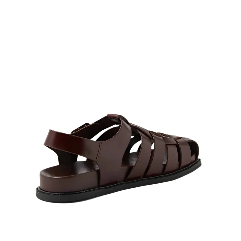 Mollini Vefra Deep Brown Shine Leather