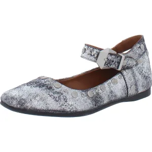 Mystic Mary Jane Flat Womens Embellished Leather Mary Janes