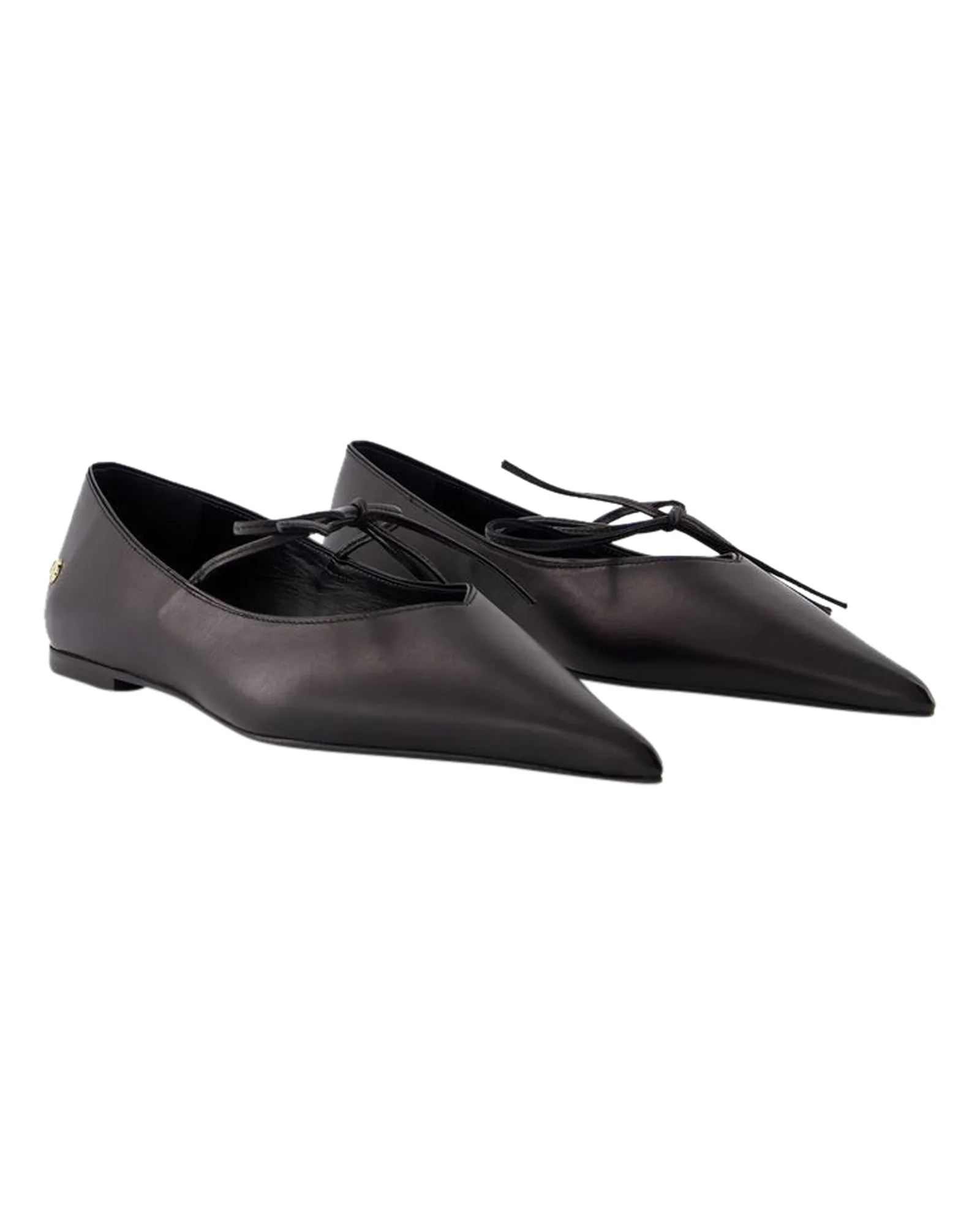 Nikki Ballerinas - ANINE BING - Leather - Black