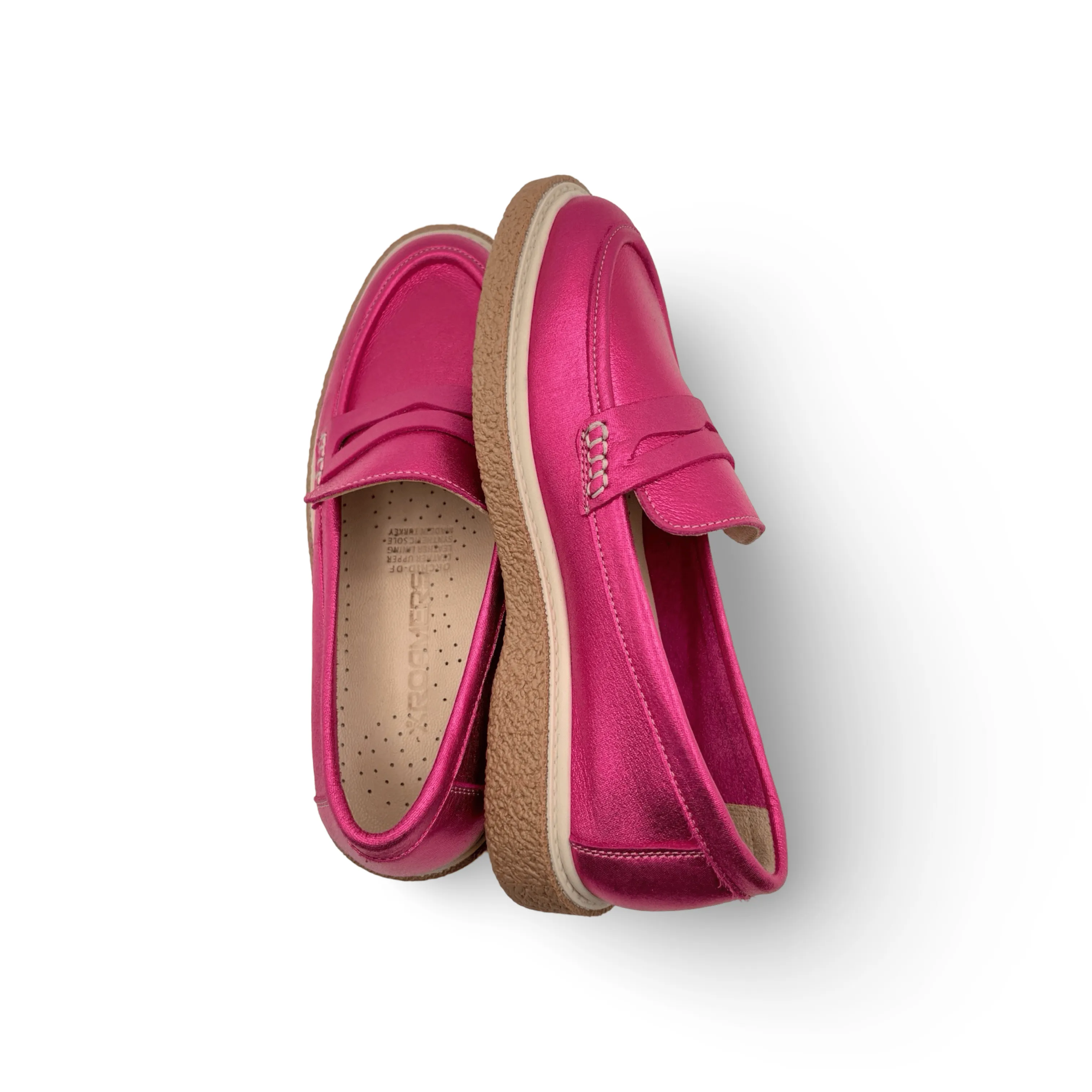 Nila Pink Metallic Loafer