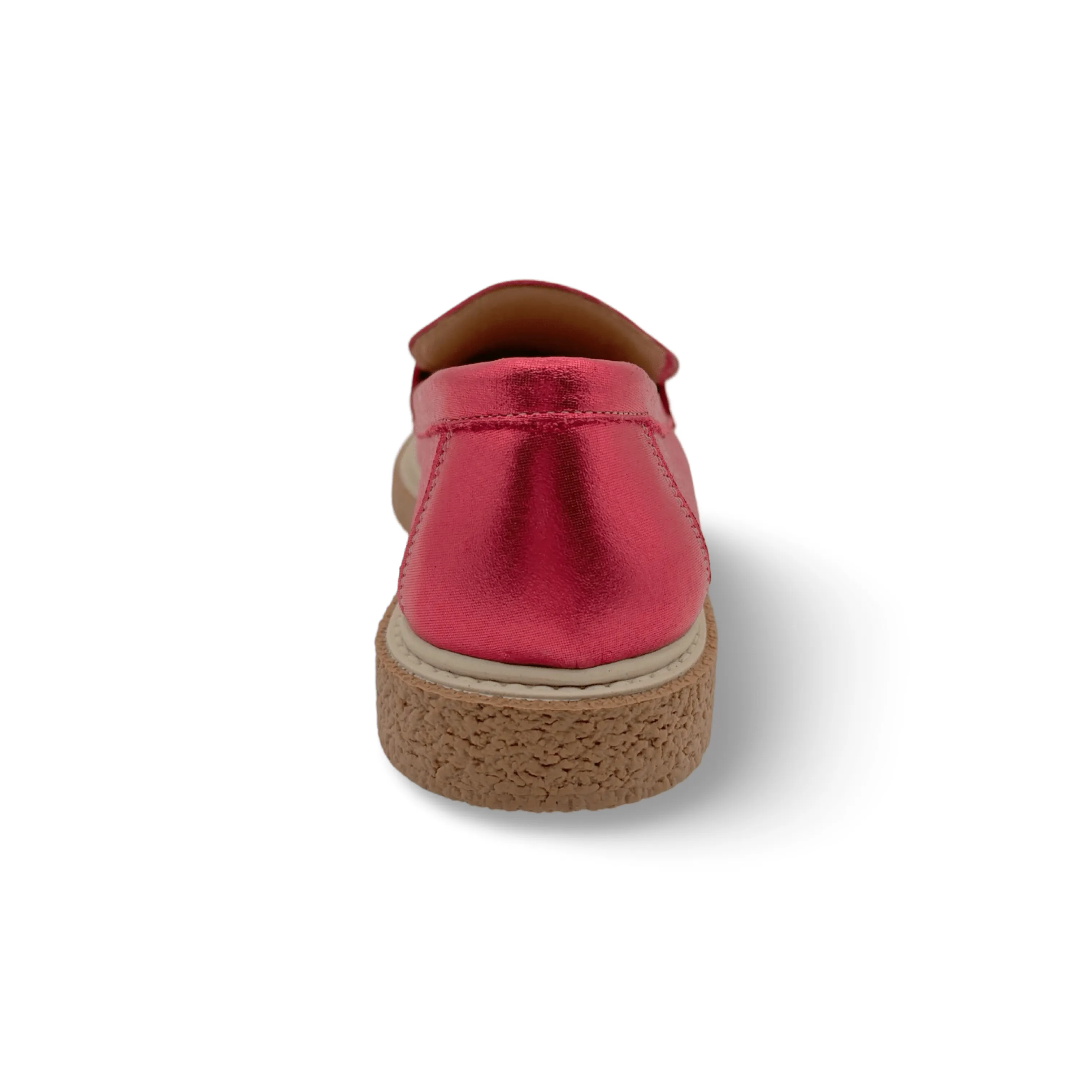 Nila Pink Metallic Loafer
