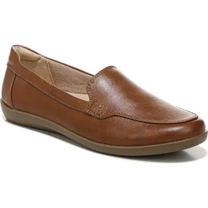 Nina Womens Arch Support Faux Leather Slip-On Shoes