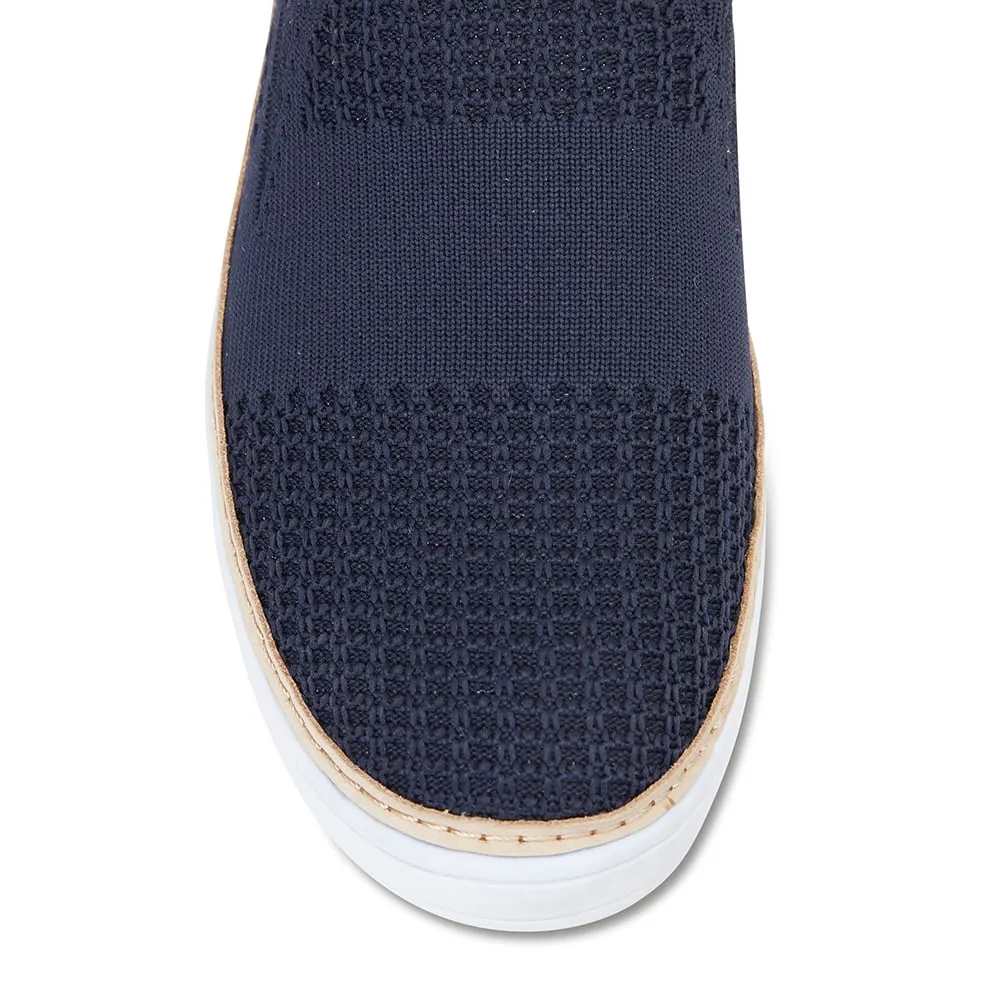 Onyx Loafer in Navy Fabric