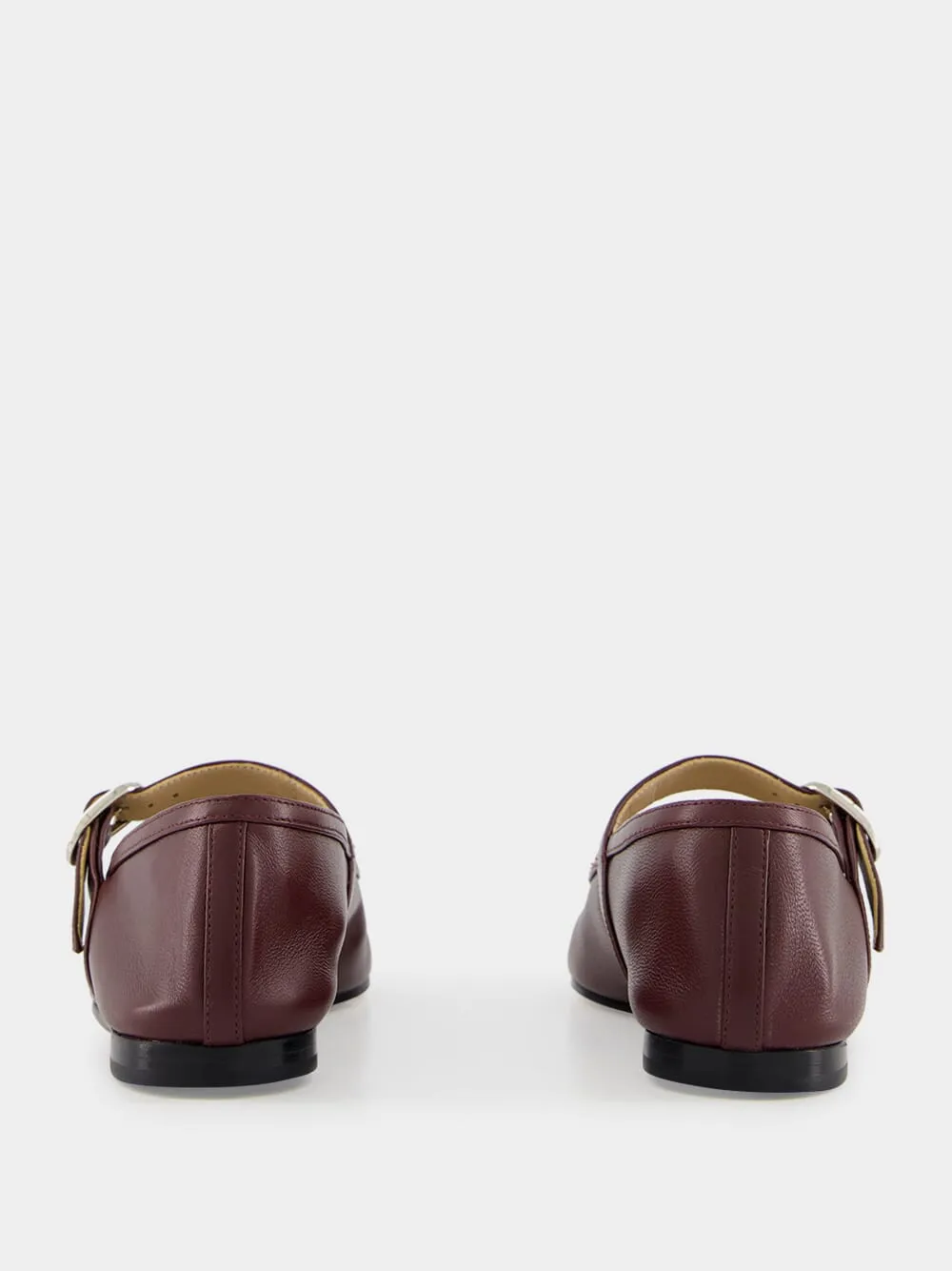 Oxblood Ballet Mary Jane Flats