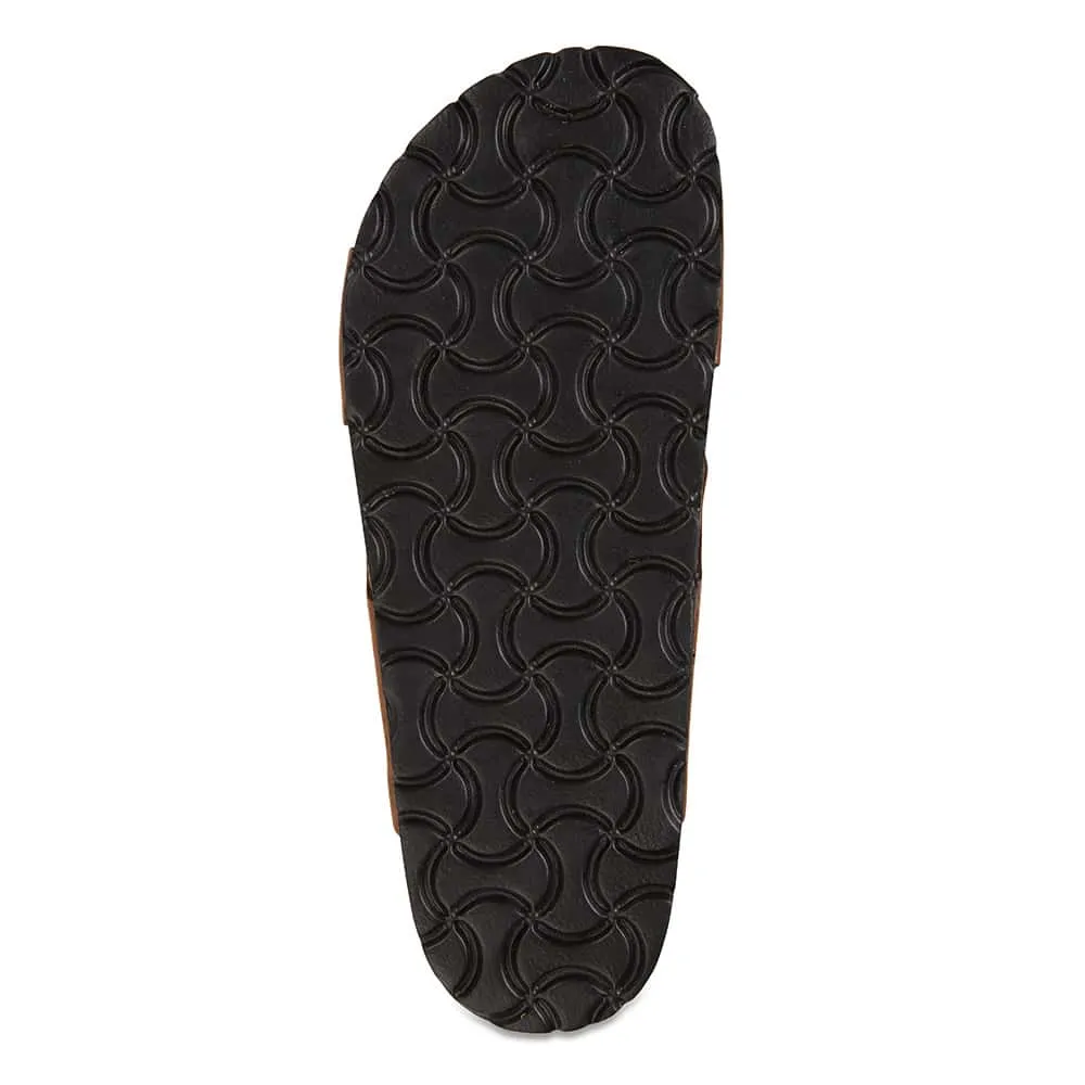 Pace Slide in Tan Smooth
