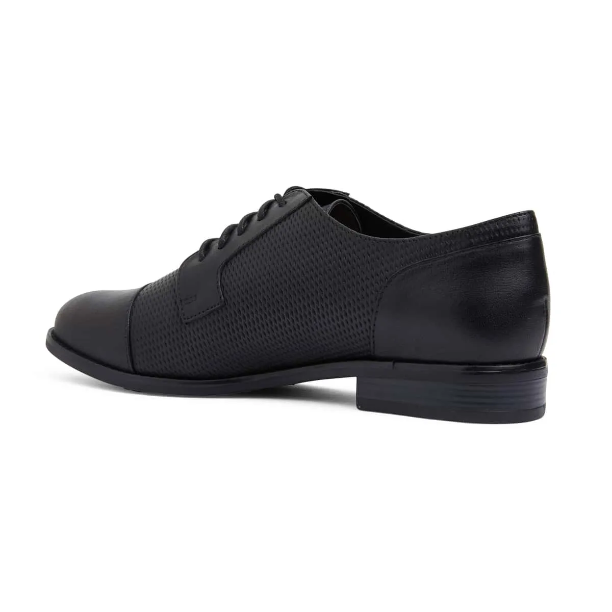 Panache Brogue in Black Leather