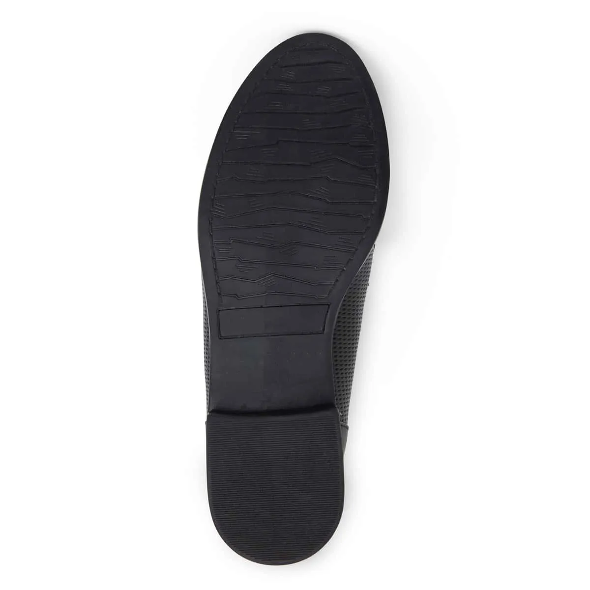 Panache Brogue in Black Leather