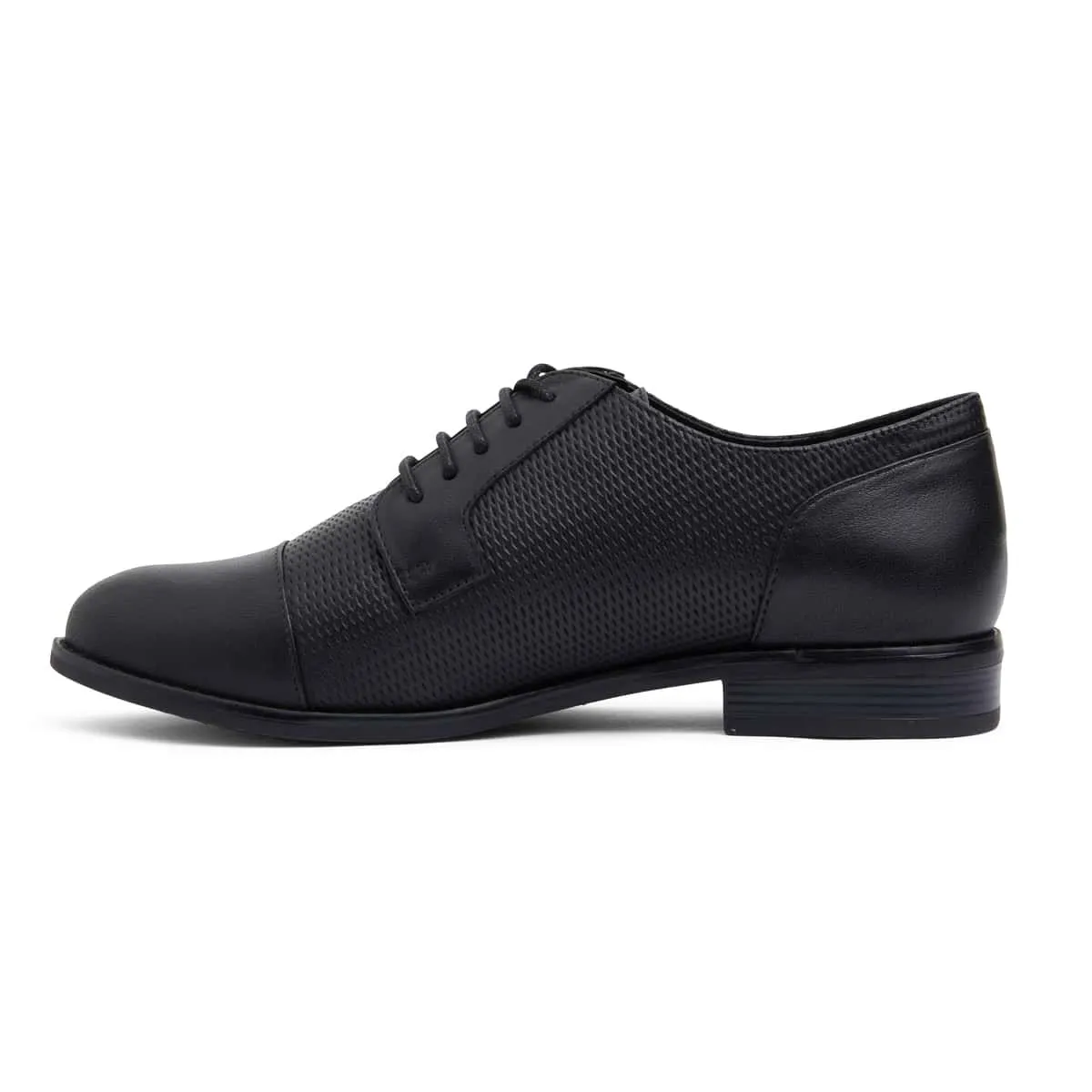 Panache Brogue in Black Leather
