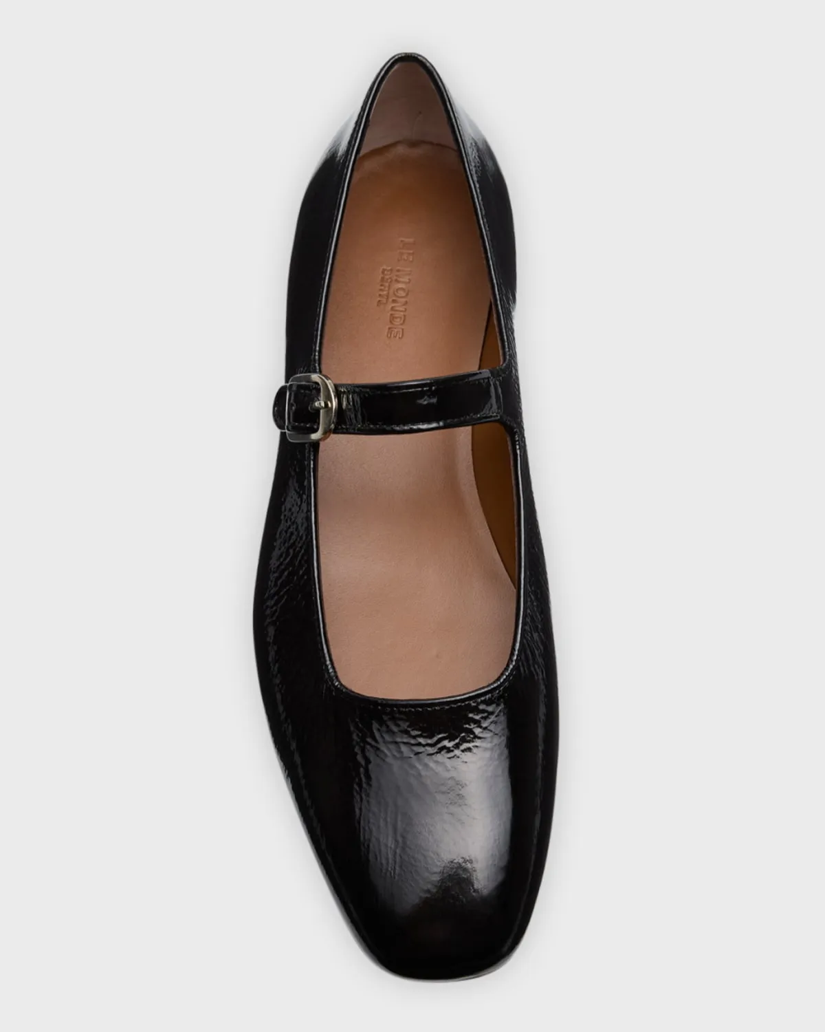 Patent Leather Mary Jane Ballerina Flats