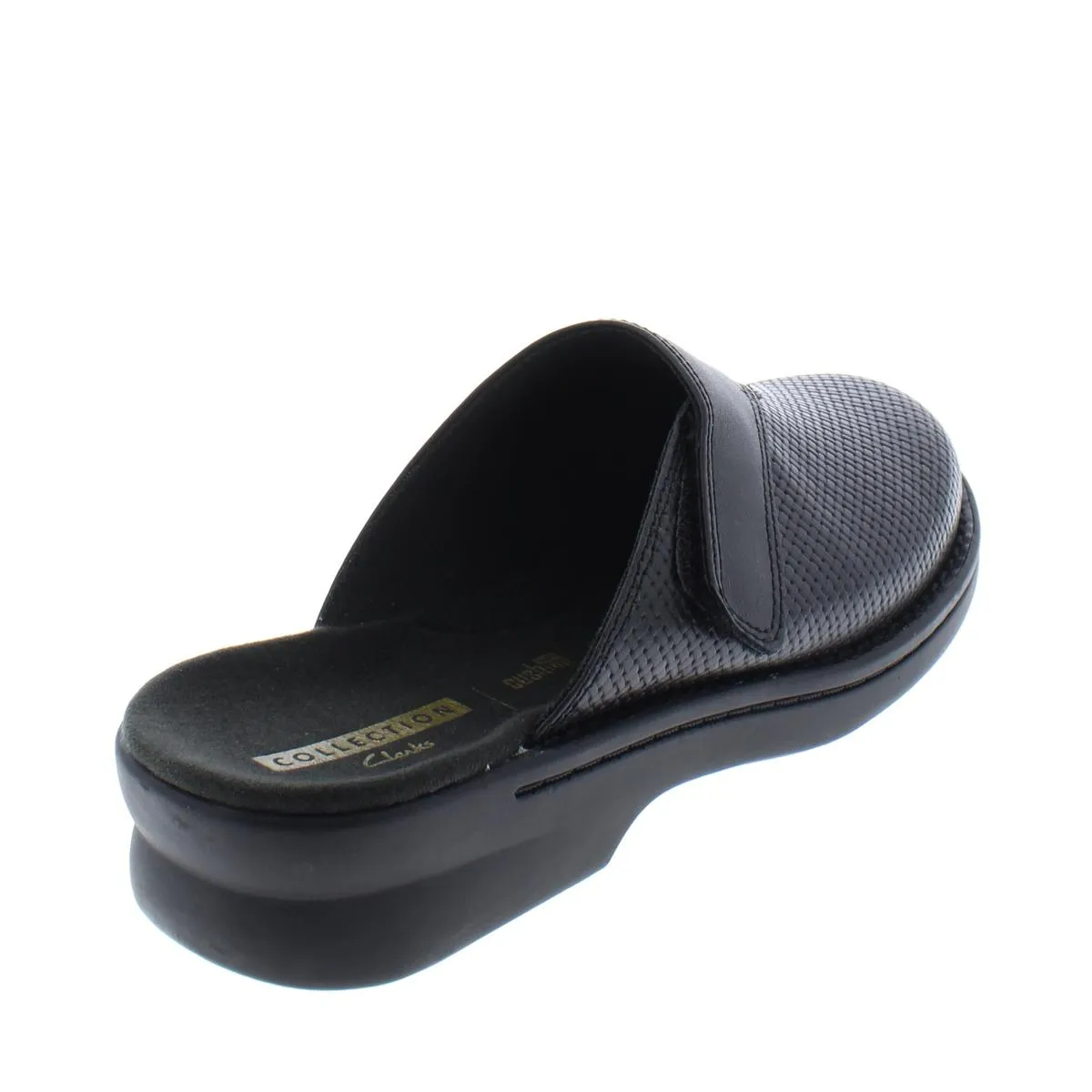 Patty Tayna Womens Leather Slip On Clogs