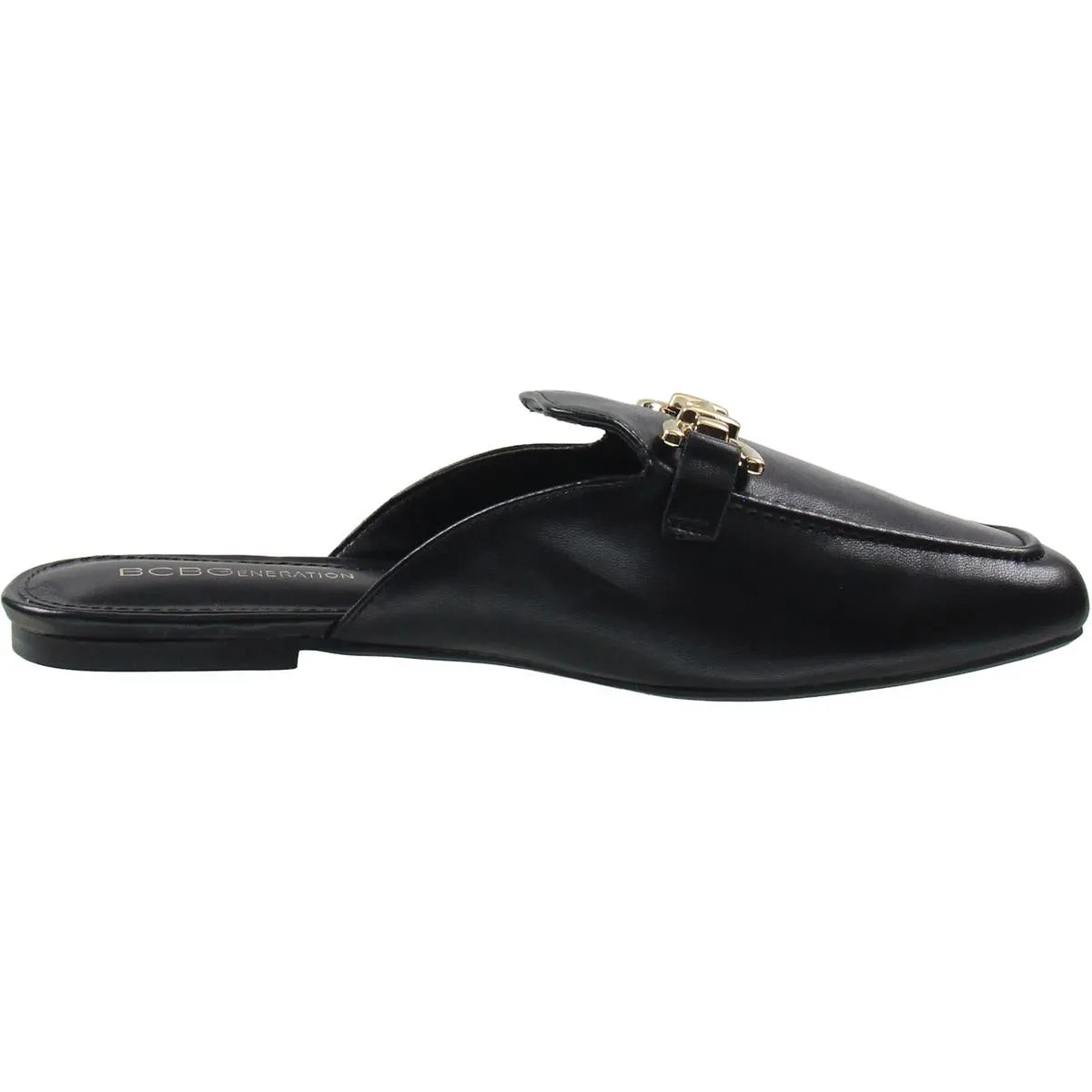 PENDALL Womens Buckle Manmade Mules