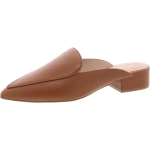 PIPER MULE Womens Laceless Faux Leather Mules