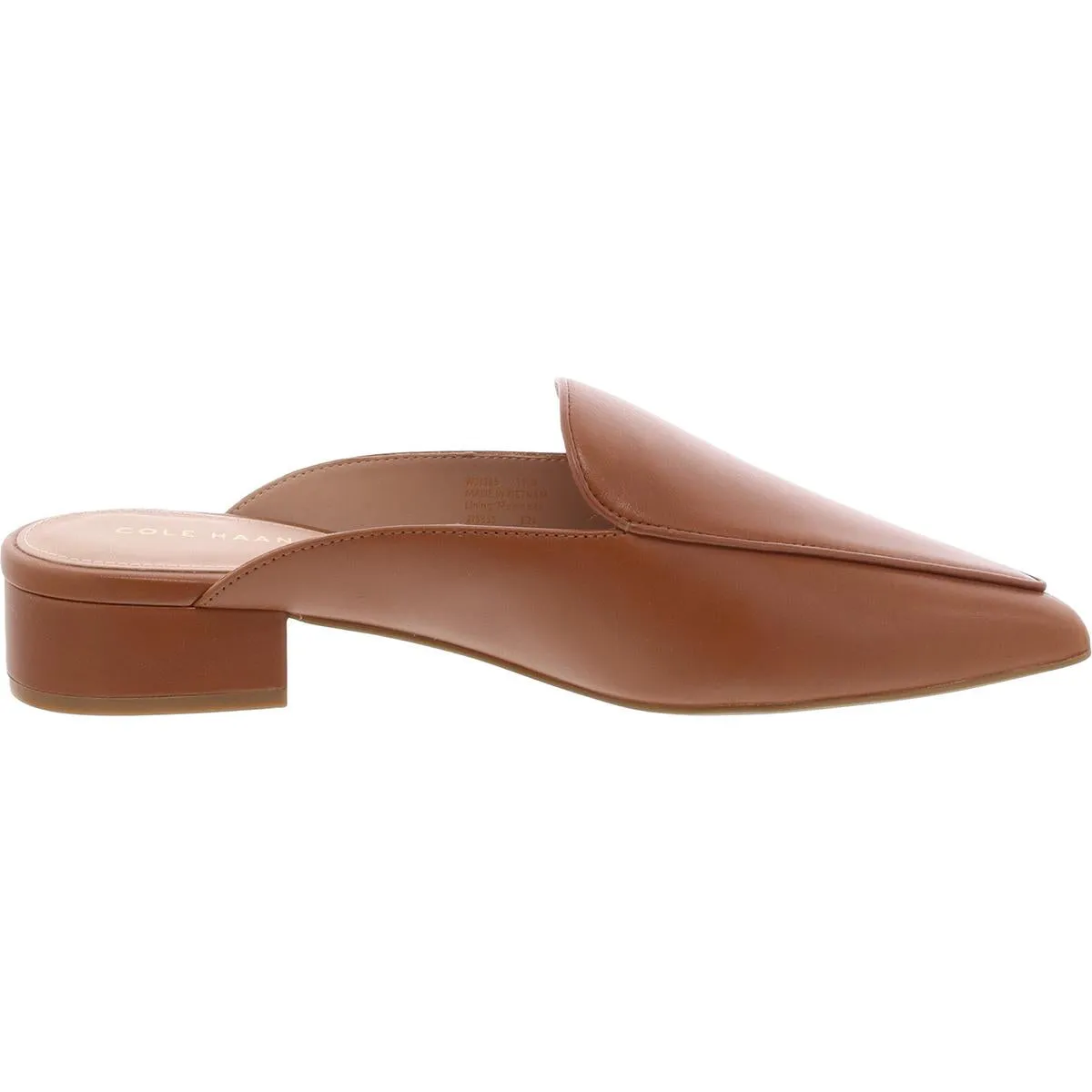 PIPER MULE Womens Laceless Faux Leather Mules