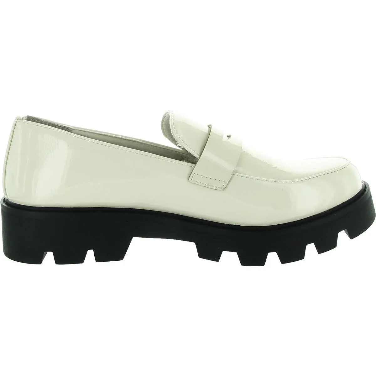 Playback Womens Padded Insole Patent Loafers