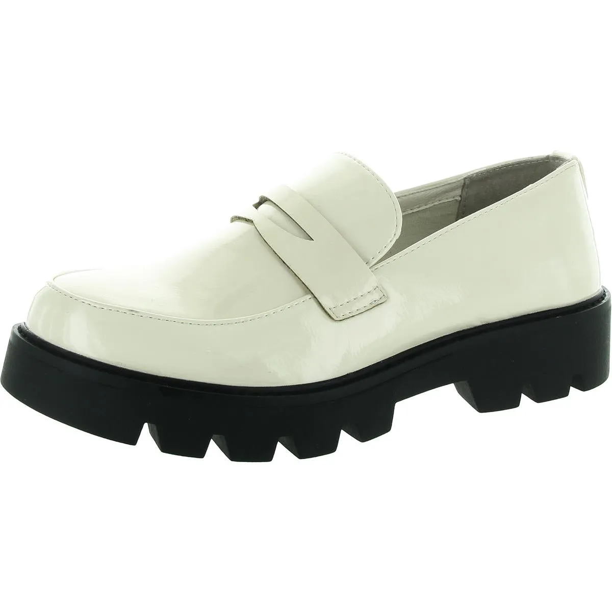 Playback Womens Padded Insole Patent Loafers