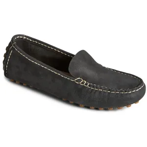 Port Driver Womens Studded Leather Moccasins