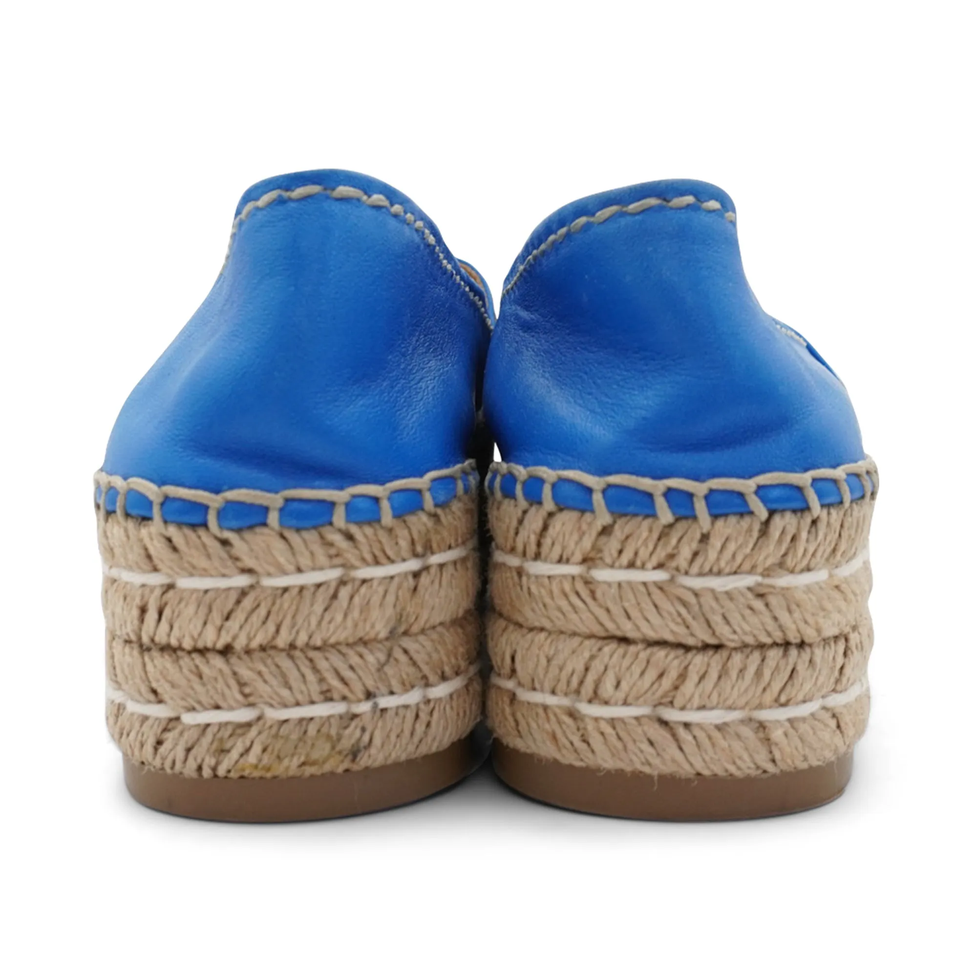Prada Peep-Toe Espadrilles - Women's 36.5