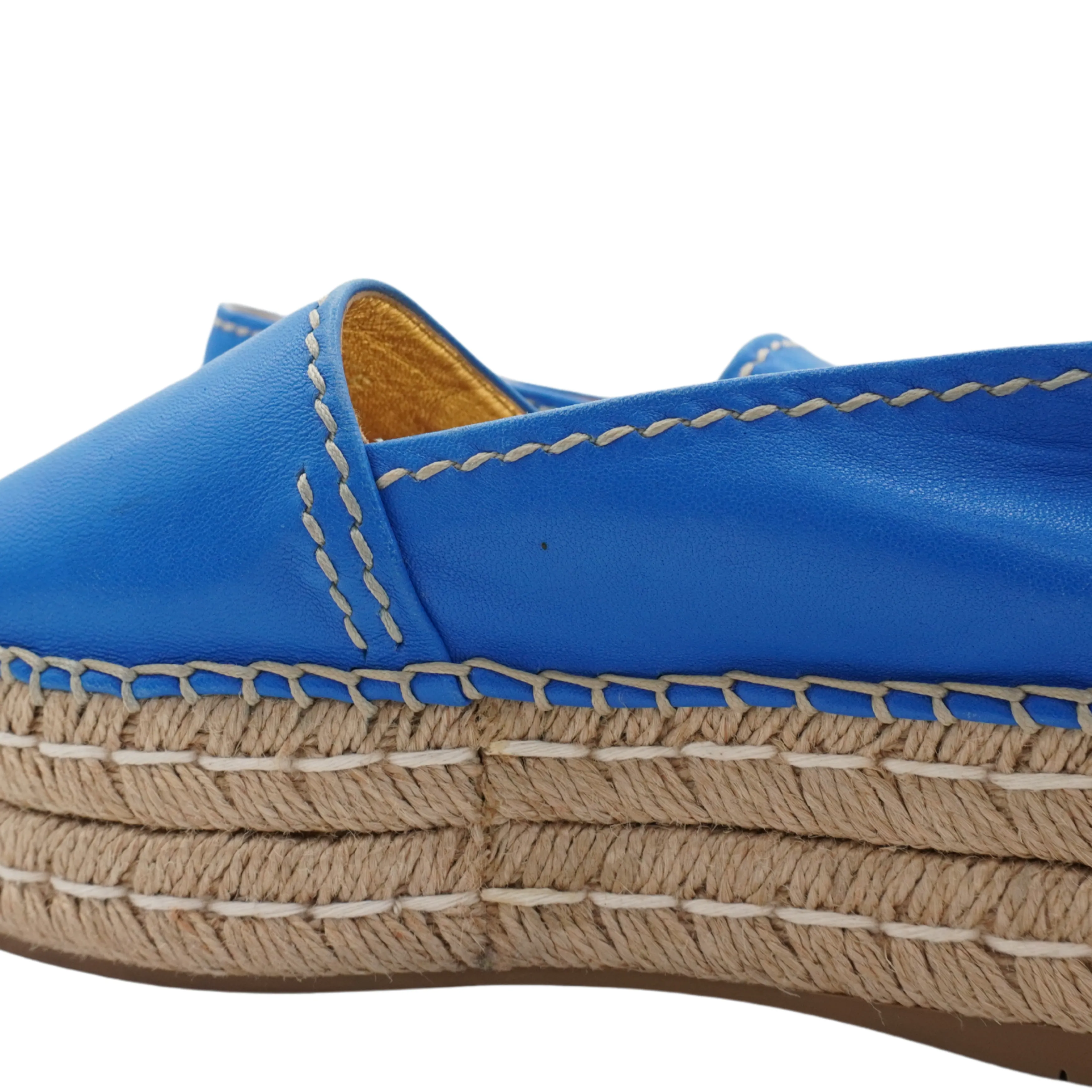 Prada Peep-Toe Espadrilles - Women's 36.5