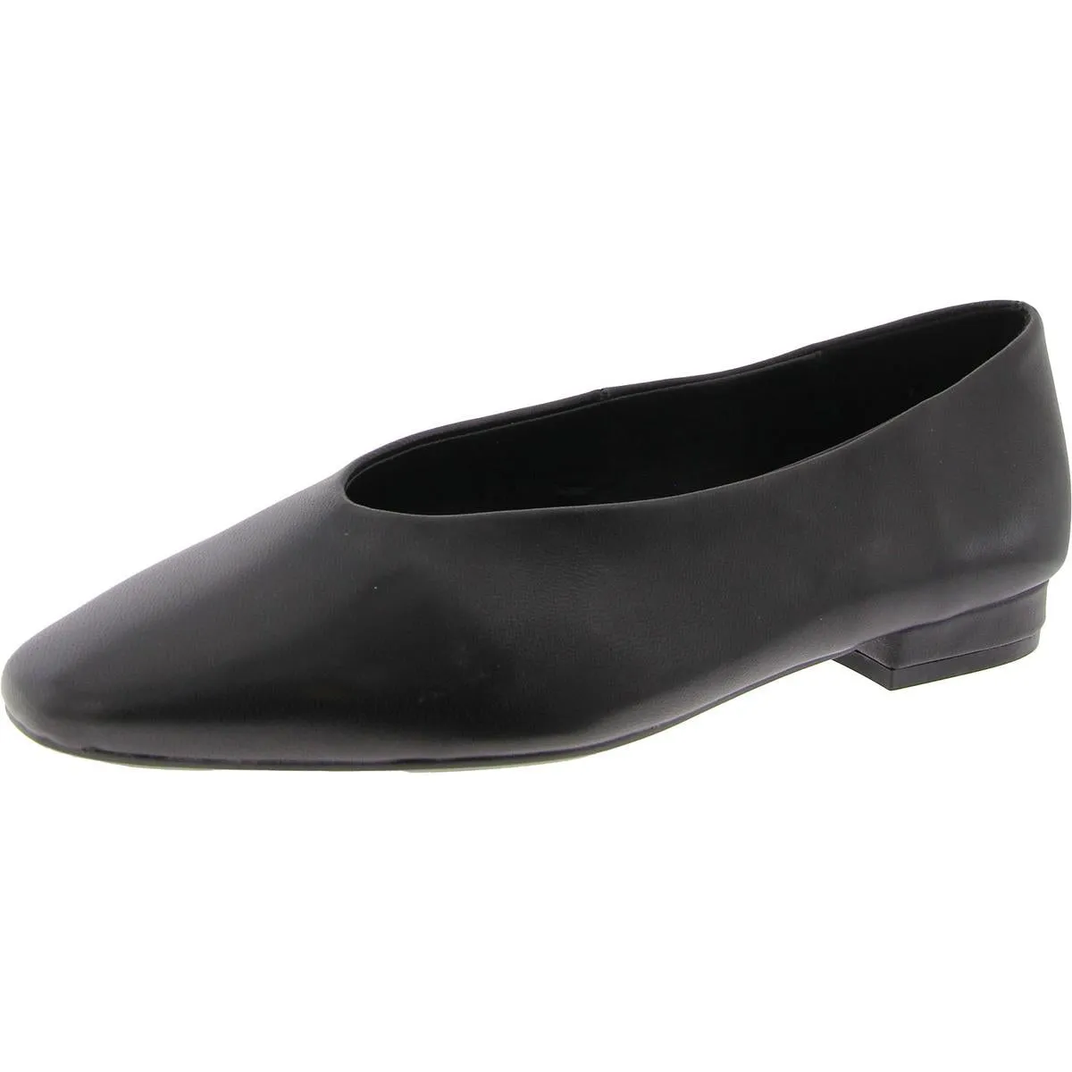 Prima Womens Leather Slip On Ballet Flats