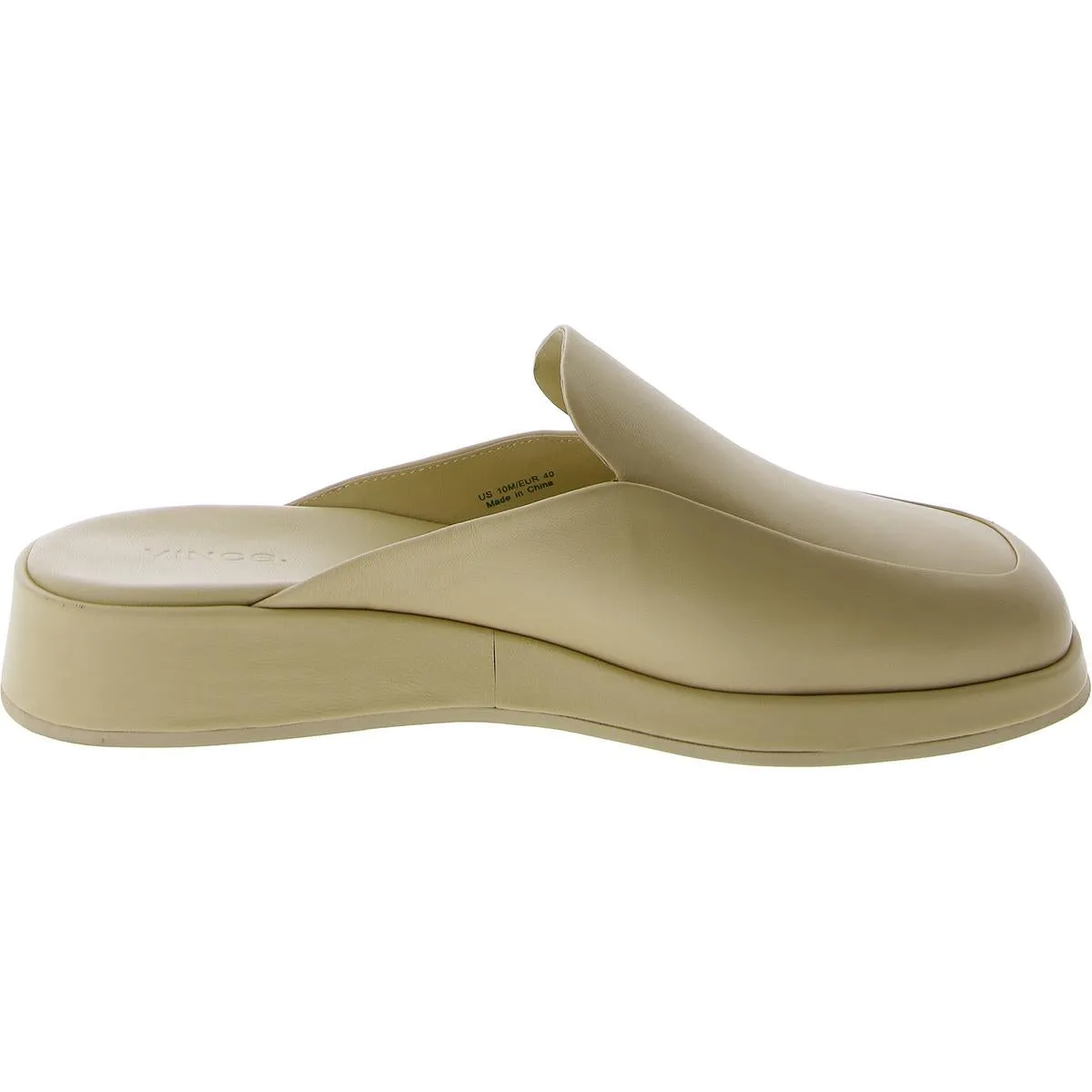 Raquel Womens Faux Leather Slip On Mules