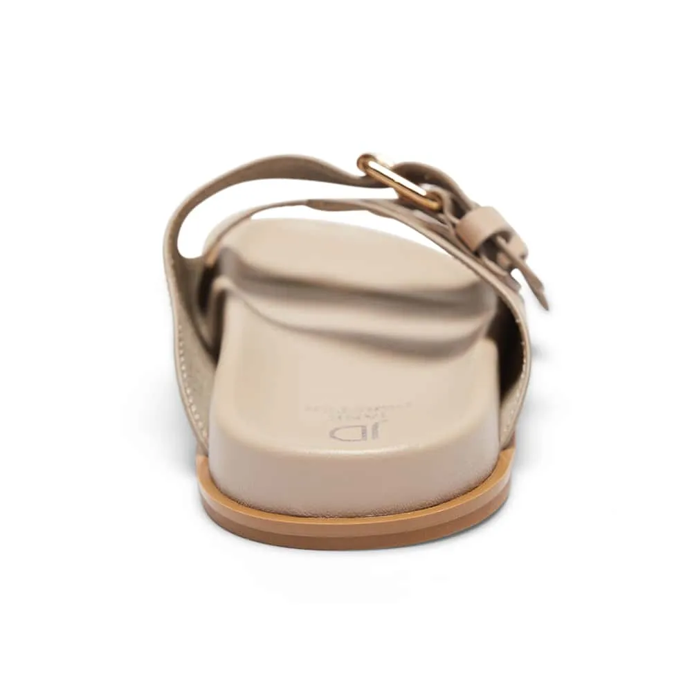 Rascal Slide in Nude Leather