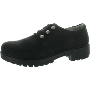 RESA Womens Lugged Sole Leather Oxfords