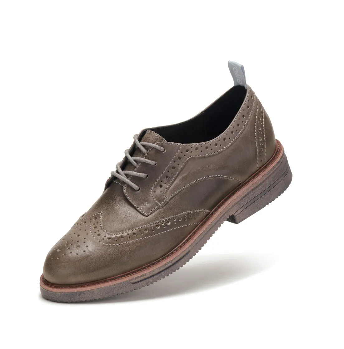 Rollie Brogue Rise Vintage Steel