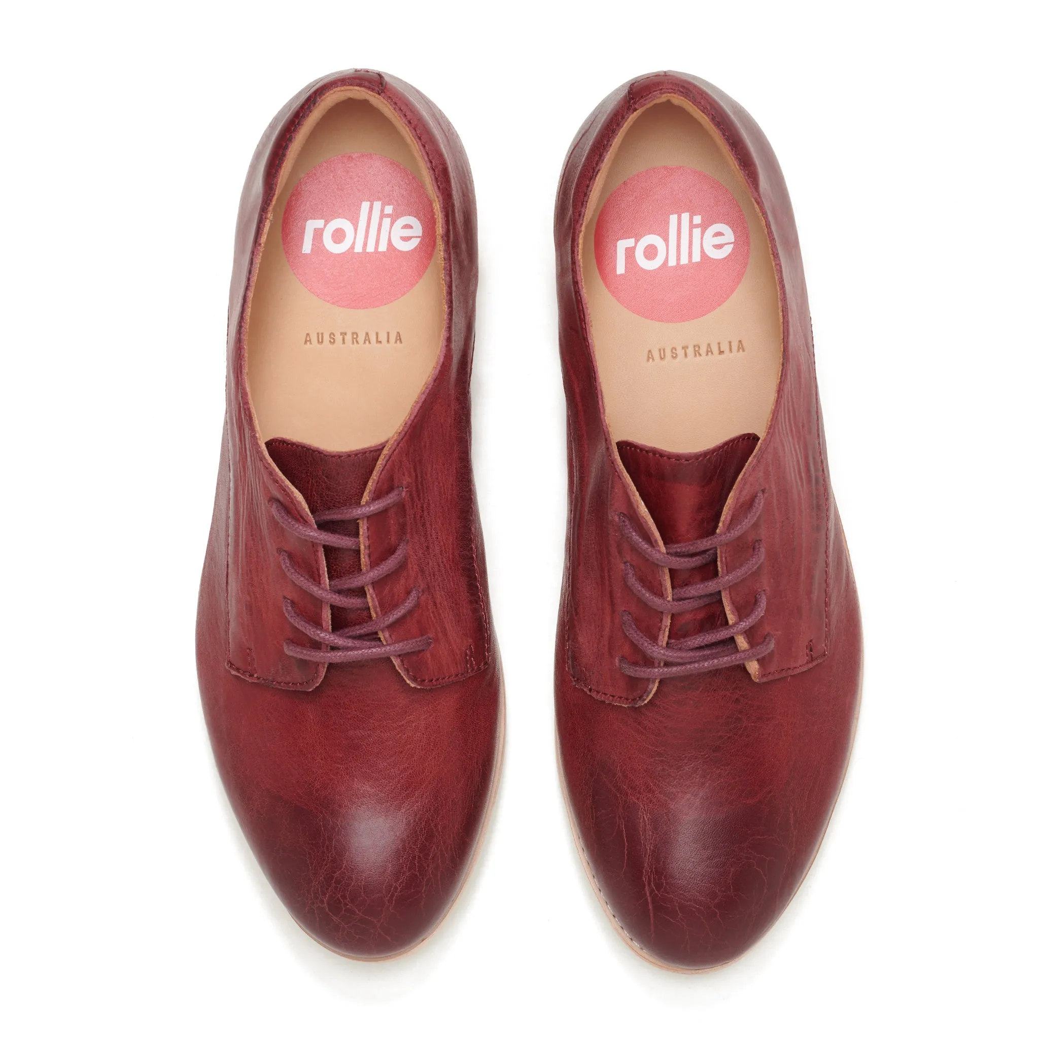 Rollie Derby Vintage Deep Red
