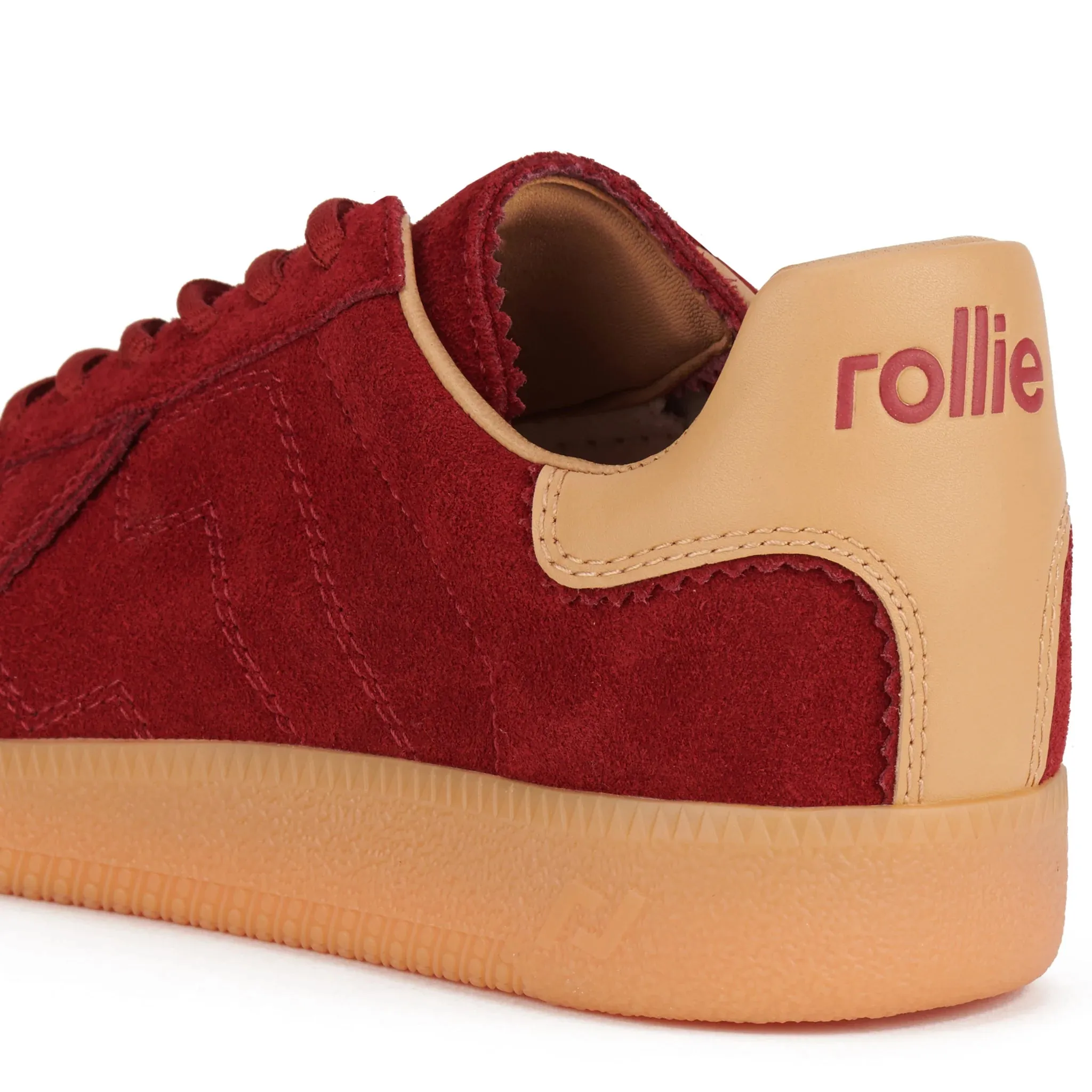 Rollie Pace Merlot Suede