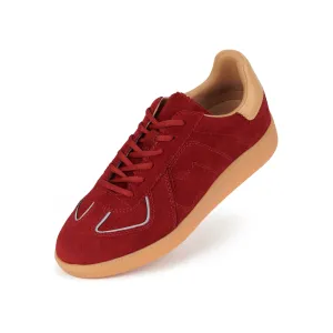 Rollie Pace Merlot Suede