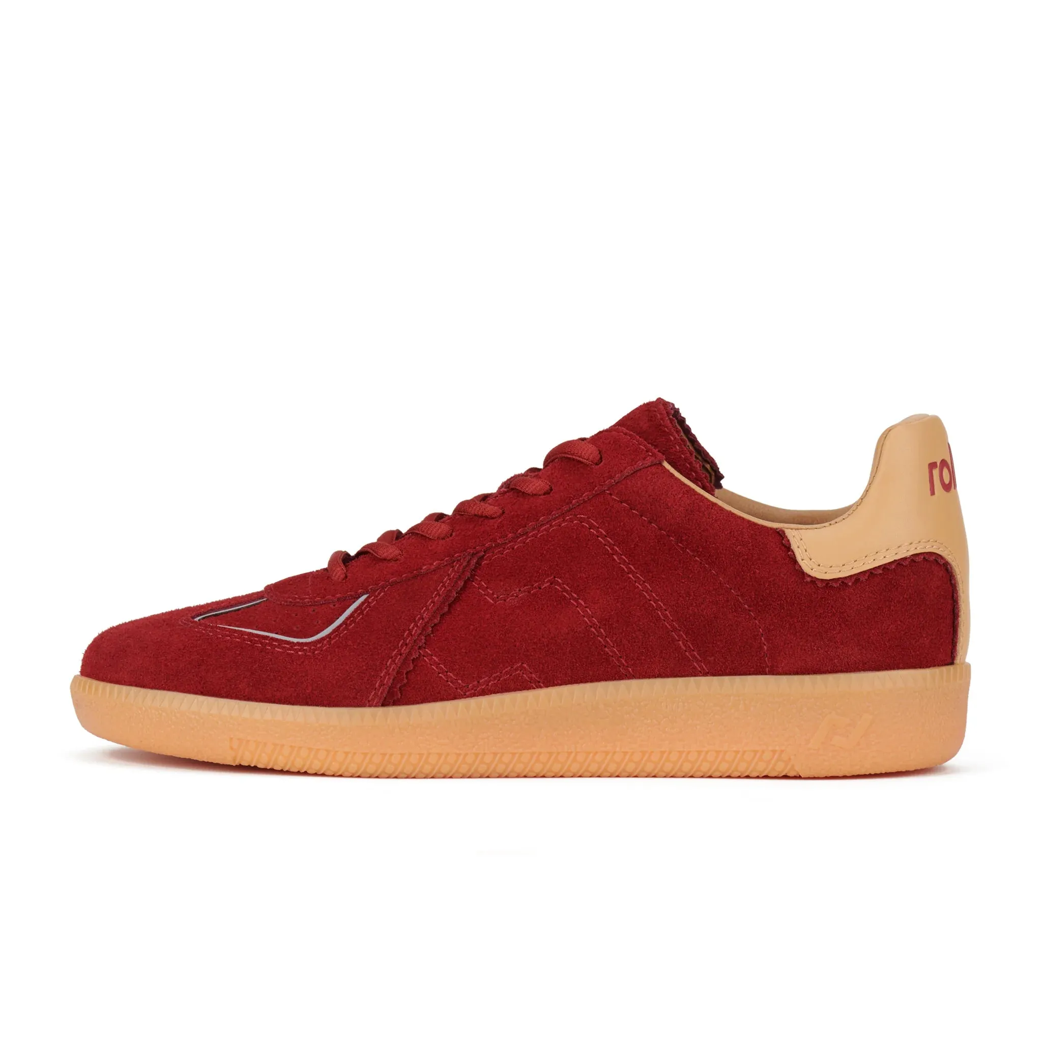 Rollie Pace Merlot Suede