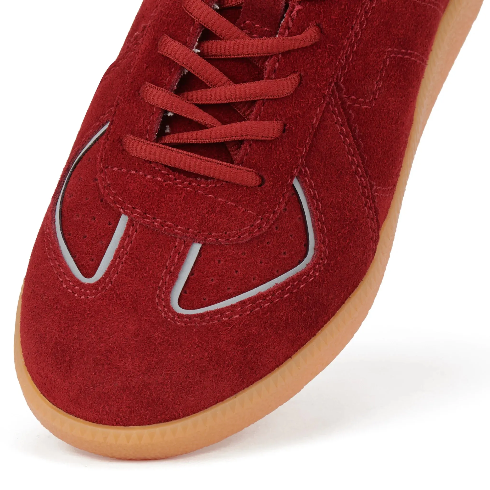 Rollie Pace Merlot Suede